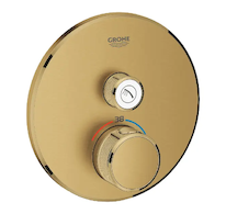 Grohe Grohtherm SmartControl - Termostatická sprchová baterie pod omítku s jedním ventilem, kartáčovaný Cool Sunrise 29118GN0