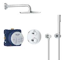 Grohe Grohtherm - Sprchový set Rainshower Cosmopolitan 210 s termostatem pod omítku, chrom 34732000