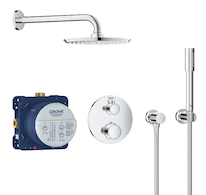 Grohe Grohtherm - Sprchový set Rainshower Cosmopolitan 210 s termostatem pod omítku, chrom 34732000
