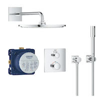 Grohe Grohtherm - Sprchový set Rainshower Cosmopolitan 310 s termostatem pod omítku, chrom 34730000