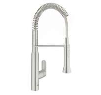 Grohe K7 - Dřezová baterie s flexibilním ramenem, supersteel 31379DC0