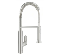 Grohe K7 - Dřezová baterie s flexibilním ramenem, supersteel 31379DC0
