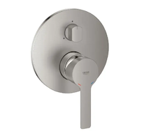 Grohe Lineare - Baterie pod omítku pro 3 spotřebiče, supersteel 24095DC1