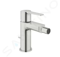 Grohe Lineare - Bidetová baterie s výpustí, supersteel 33848DC1