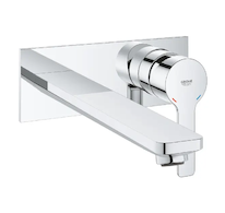 Grohe Lineare - Umyvadlová baterie L pod omítku, 2-otvorová instalace, chrom 23444001