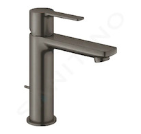 Grohe Lineare - Umyvadlová baterie s výpustí, kartáčovaný Hard Graphite 32114AL1