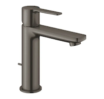 Grohe Lineare - Umyvadlová baterie s výpustí, kartáčovaný Hard Graphite 32114AL1
