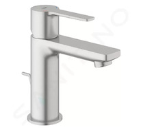 Grohe Lineare - Umyvadlová baterie s výpustí, supersteel 32109DC1