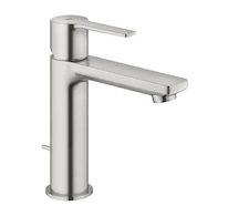 Grohe Lineare - Umyvadlová baterie s výpustí, supersteel 32114DC1