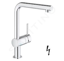 Grohe Minta - Dřezová baterie s výsuvnou koncovkou, chrom 31397000