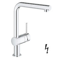 Grohe Minta - Dřezová baterie s výsuvnou koncovkou, chrom 31397000