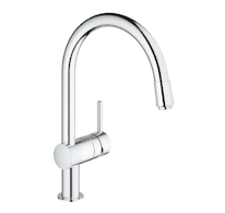 Grohe Minta - Dřezová baterie s výsuvnou koncovkou, chrom 3291800E