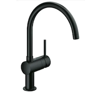 Grohe Minta - Páková dřezová baterie, černá 32917KS0