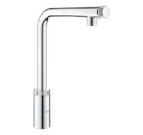 Grohe Minta SmartControl - Dřezová baterie s výsuvnou koncovkou, SmartControl, chrom 31613000