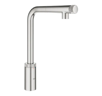 Grohe Minta SmartControl - Dřezová baterie s výsuvnou koncovkou, SmartControl, supersteel 31613DC0
