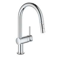 Grohe MintaTouch - Elektronická dřezová baterie s výsuvnou sprškou, chrom 31358002