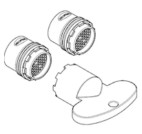 Grohe Náhradní díly - Set pro úsporu vody, chrom 40531000