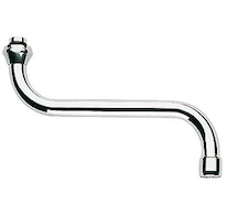 Grohe Náhradní díly - Výtoková trubice pro kuchyňskou nástěnnou baterii, chrom 13084000