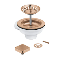 Grohe Odtokové soupravy - Odtoková souprava pro dřez, kartáčovaný Warm Sunset 40400DL0