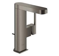 Grohe Plus - Umyvadlová baterie M s výpustí, kartáčovaný Hard Graphite 23871AL3