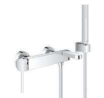 Grohe Plus - Vanová baterie s příslušenstvím, chrom 33547003