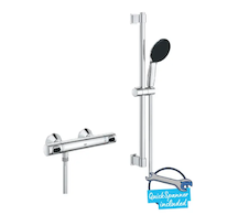 Grohe Precision Flow - Sprchový set s termostatem, chrom 34800001