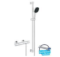 Grohe Precision Trend - Sprchový set s termostatem, 3 proudy, chrom 34855003