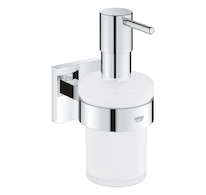 Grohe QuickFix Start Cube - Dávkovač mýdla s držákem, sklo/chrom 41098000