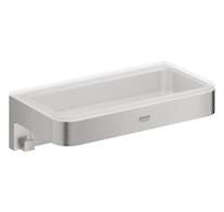 Grohe QuickFix Start Cube - Polička, délka 20 cm, supersteel 41107DC0