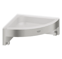 Grohe QuickFix Start Cube - Rohová polička, supersteel 41106DC0