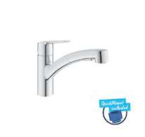 Grohe QuickFix Start - Dřezová baterie s výsuvnou sprškou, chrom 1012400000