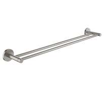 Grohe QuickFix Start - Dvojitý držák na ručníky, supersteel 41203DC0
