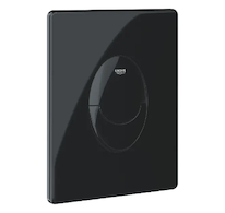 Grohe QuickFix Start - Ovládací tlačítko splachování, lesklá černá 38964KV0