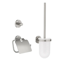Grohe QuickFix Start - Set doplňků pro toaletu 3 v 1, supersteel 41204DC0
