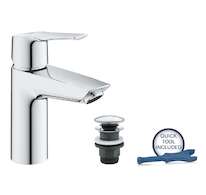 Grohe QuickFix Start - Umyvadlová baterie s výpustí Push-Open, chrom 23550002