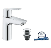 Grohe QuickFix Start - Umyvadlová baterie s výpustí Push-Open, chrom 23550002