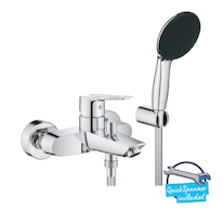 Grohe QuickFix Start - Vanová baterie s příslušenstvím, chrom 25283002