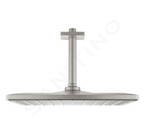 Grohe Rainshower - Hlavová sprcha 310 Mono Cube 9,5 l/min, se stropním ramenem, supersteel 26566DC0