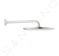 Grohe Rainshower - Hlavová sprcha Cosmopolitan 310 s ramenem 38 cm, 1 proud, supersteel 26066DC0