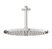 Grohe Rainshower - Hlavová sprcha Cosmopolitan, průměr 31 cm, stropní výpusť 14 cm, supersteel 26067DC0