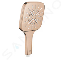 Grohe Rainshower SmartActive Cube - Sprchová hlavice 130 9,5 l/ min, 3 proudy, kartáčovaný Warm Sunset 26582DL0