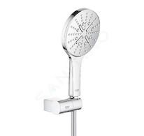 Grohe Rainshower SmartActive - Sada sprchové hlavice 130 9,5 l/min, 3 proudy, držáku a hadice, chrom 26580000