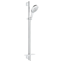 Grohe Rainshower SmartActive - Sada sprchové hlavice 150 9,5 l/min, 3 proudy, tyče 90 cm a hadice, chrom 26594000
