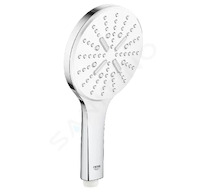 Grohe Rainshower SmartActive - Sprchová hlavice 130, 3 proudy, měsíční bílá 26544LS0