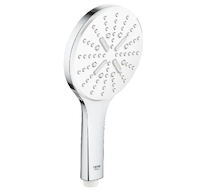 Grohe Rainshower SmartActive - Sprchová hlavice 130, 3 proudy, měsíční bílá 26544LS0