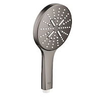 Grohe Rainshower SmartActive - Sprchová hlavice 130 9,5 l/min, 3 proudy, Hard Graphite 26574A00