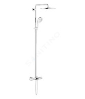 Grohe Rainshower SmartActive - Sprchový set 310 s vanovým termostatem na zeď, 9,5 l/min, 3 proudy, chrom 26657000