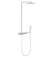 Grohe Rainshower SmartControl - Sprchový set Duo 360 s termostatem, 2 proudy, chrom/měsíční bílá 26250LS0