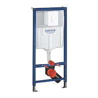 Grohe Rapid SL - Předstěnová instalace s nádržkou pro závěsné WC, tlačítko Skate Air, alpská bílá 38839000