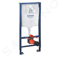 Grohe Rapid SL - Předstěnová instalace s nádržkou pro závěsné WC, tlačítko Skate Air S, chrom 39503000